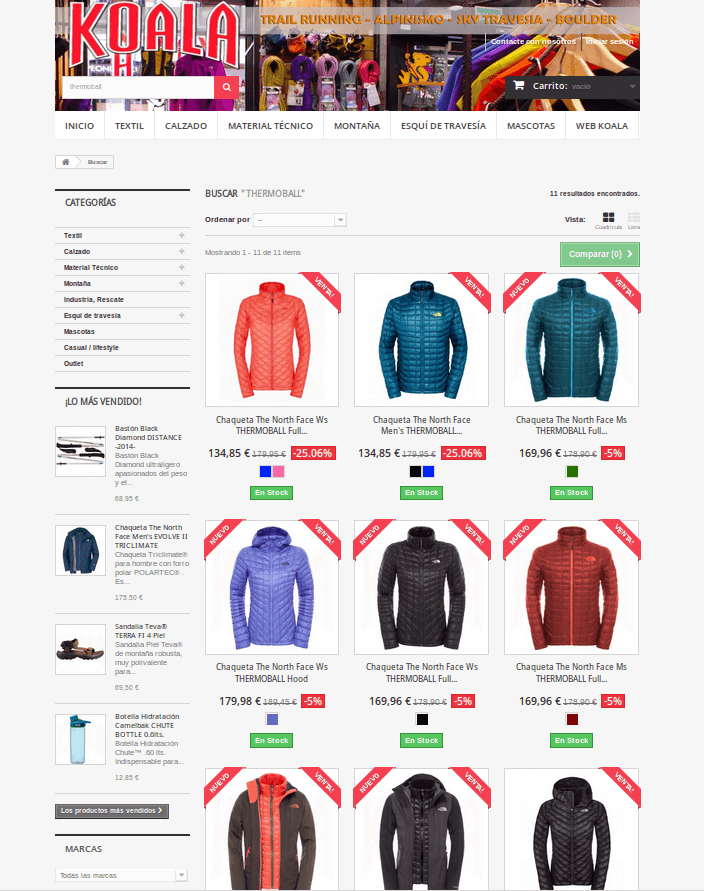 The North Face ThermoBall ™ - Tienda Deportes Koala