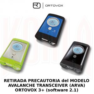 Seguridad Transceptor Ortovox 3+O